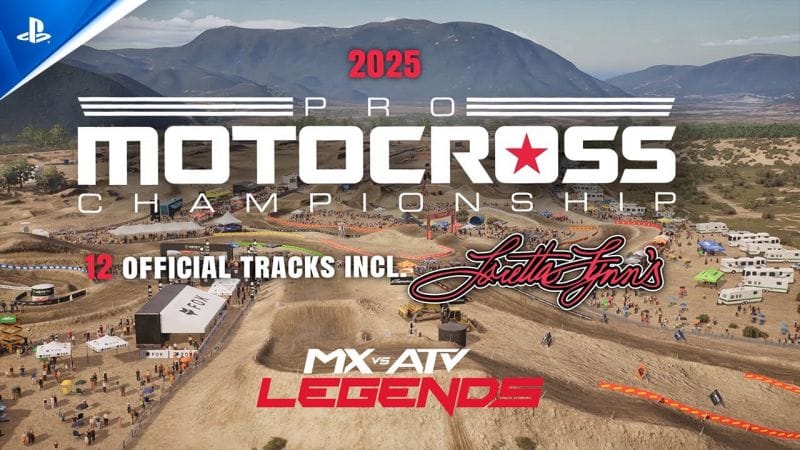 MX vs ATV Legends - 2025 AMA Pro Motocross Championship Release Trailer | PS5 & PS4 Games