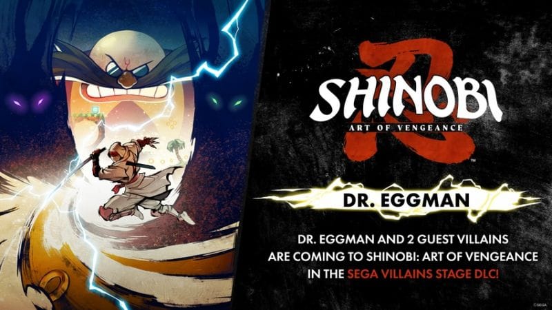 Shinobi : Art of Vengeance va découper le Dr. Eggman dans un niveau DLC