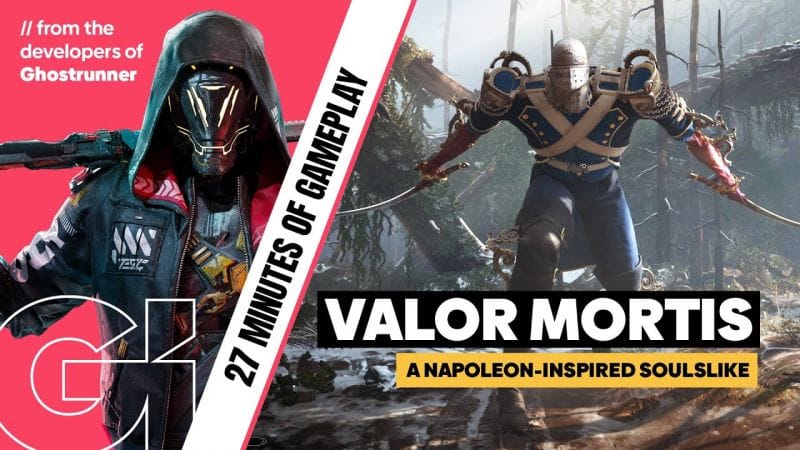 Valor Mortis : Direction l'ère Napoléonienne avec ce premier trailer du titre des créateurs de Ghostrunner