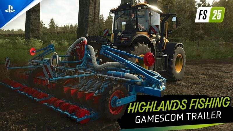 Farming Simulator 25 - Highlands Fishing Trailer | PS5 Games