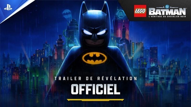 LEGO Batman : L'Héritage du Chevalier Noir - Trailer d'annonce - VF | PS5