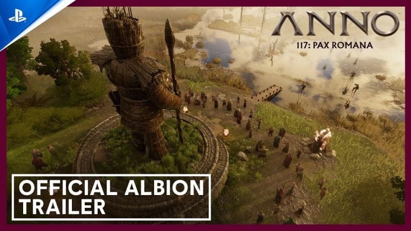Anno 117: Pax Romana - Albion Trailer | PS5 Games
