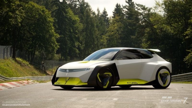 Opel a présenté sa voiture Vision GT sur le site Gran Turismo 7, et elle a l'air complètement folle.