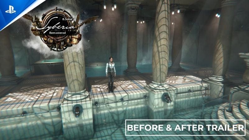 Syberia - Remastered - Before & After Trailer | PS5 Games