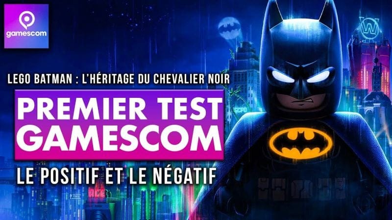 Gamescom 2025 : J’ai JOUÉ à LEGO BATMAN et c’est un VRAI COUP DE CŒUR ❤️ 🥹