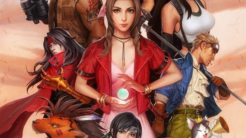 Fan art de final fantasy 7
