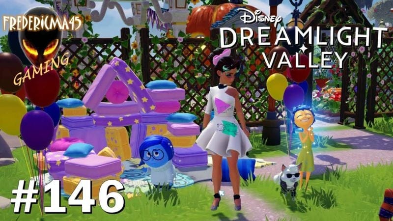 Disney Dreamlight Valley : Sautes d'Humeur & Forteresse de Tristesse JOIE et TRISTESSE Niveau 4 #146