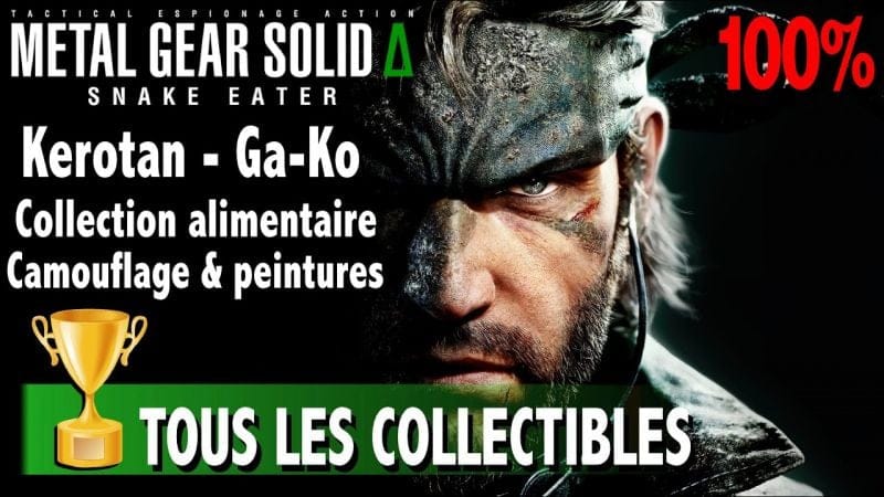 RASSVET NUIT TOUS Kerotan Ga-Ko Camouflage peintures Aliments  METAL GEAR SOLID DELTA SNAKE EATER