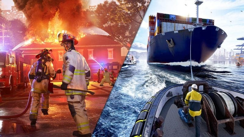 Firefighting Simulator Ignite et Seafarer: The Ship Sim - Nos impressions sur ces deux simulations d'astragon Development