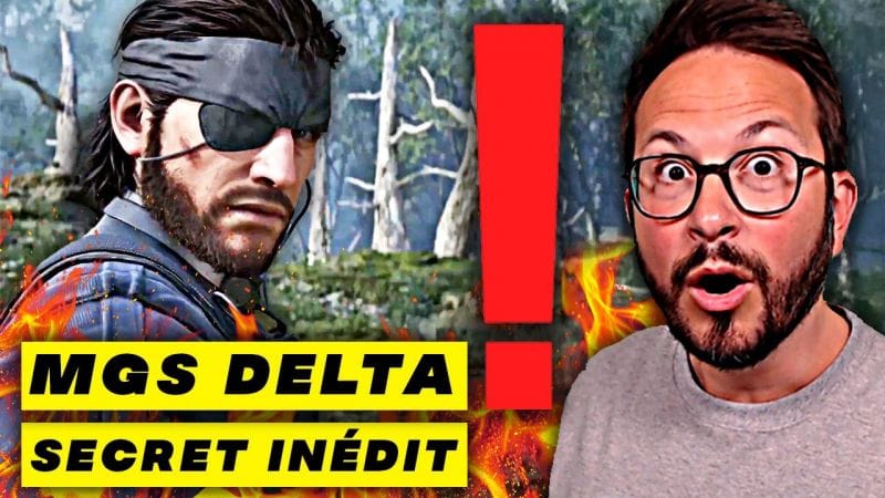 Metal Gear Solid Delta a CACHÉ un SECRET INÉDIT 😮