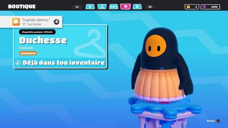Top Model – Trophée argent