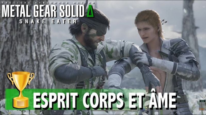 ESPRIT CORPS ET ÂME - Parez les Attaque CQC TROPHÉE / SUCCÈS  - METAL GEAR SOLID DELTA SNAKE EATER