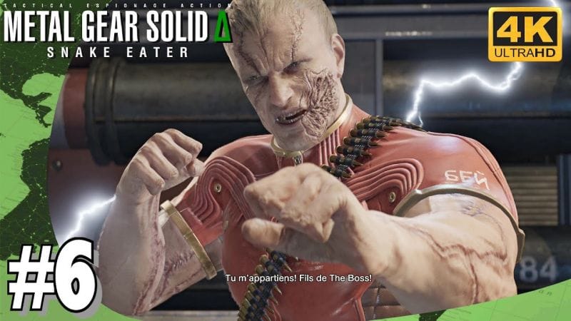 METAL GEAR SOLID DELTA SNAKE EATER - VOLGIN & SHAGOHOD Boss Fight #6 4K Ultra RTX 5090