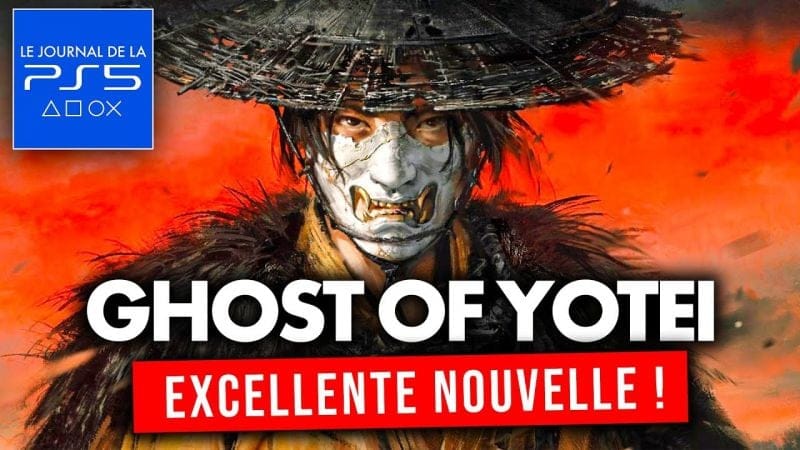 PS5 : PlayStation partage une BONNE NOUVELLE pour GHOST OF YOTEI ⭐️
