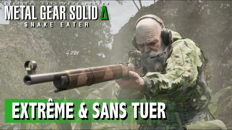THE END Difficulté EXTRÊME SANS TUER /  METAL GEAR SOLID DELTA SNAKE EATER