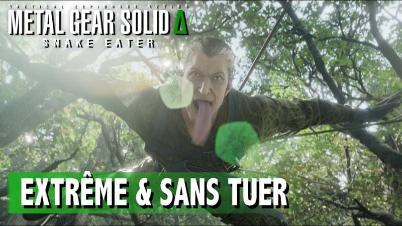 THE FEAR Difficulté EXTRÊME SANS TUER /  METAL GEAR SOLID DELTA SNAKE EATER