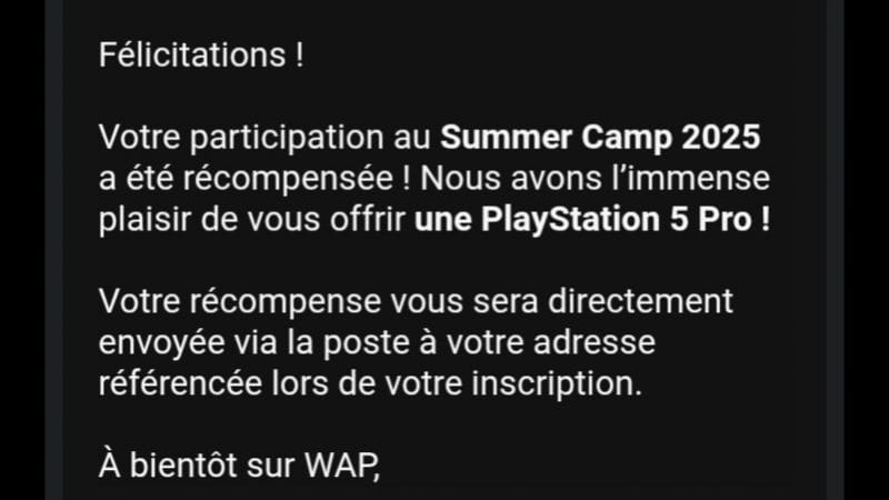 Merci playstation