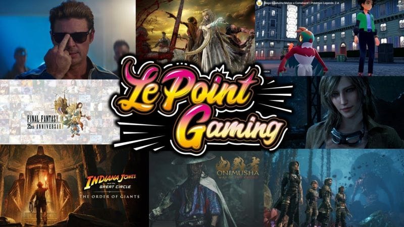 ACTU GAMING (31/08):  POKEMON Z-A, ELDEN RING, CLAIR OBSCUR, INDIANA JONES, FF9, METAL GEAR SOLID