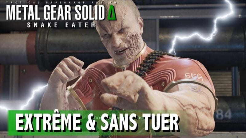 VOLGIN Difficulté EXTRÊME SANS TUER /  METAL GEAR SOLID DELTA SNAKE EATER