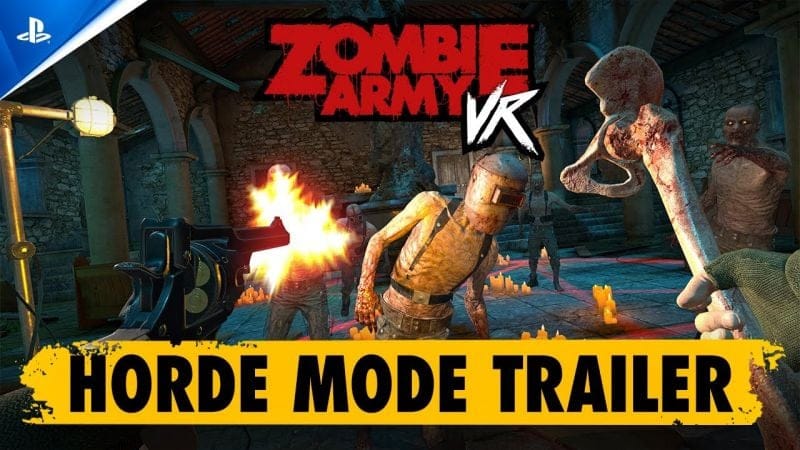 Zombie Army VR - Horde Mode Trailer | PS VR2 Games