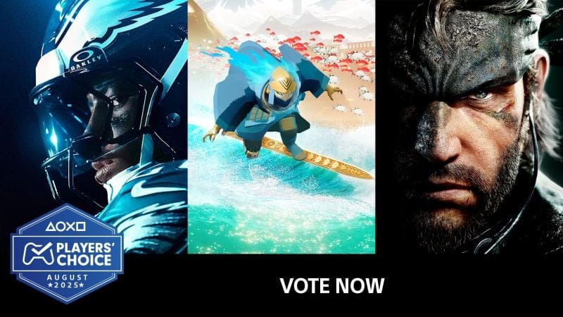 Choix des joueurs : Votez pour votre nouveau jeu préféré du mois d’août 2025