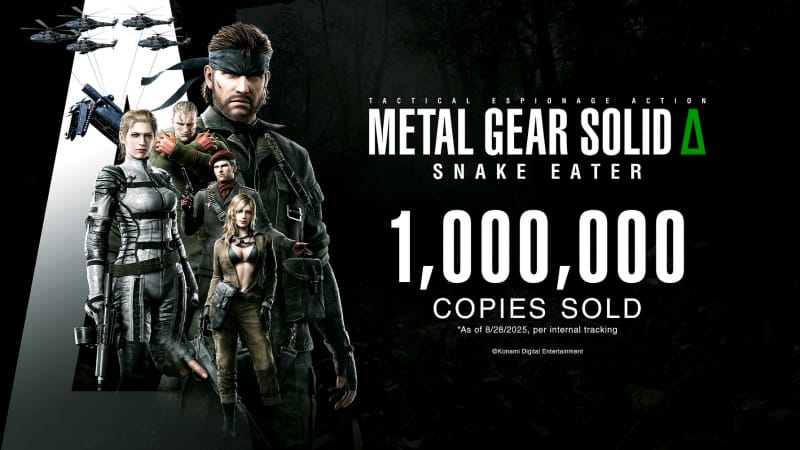 Metal Gear Solid Delta : Snake Eater s'est déjà vendu à un million d'exemplaires