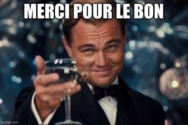 Merci pour le bon - Août 2025
