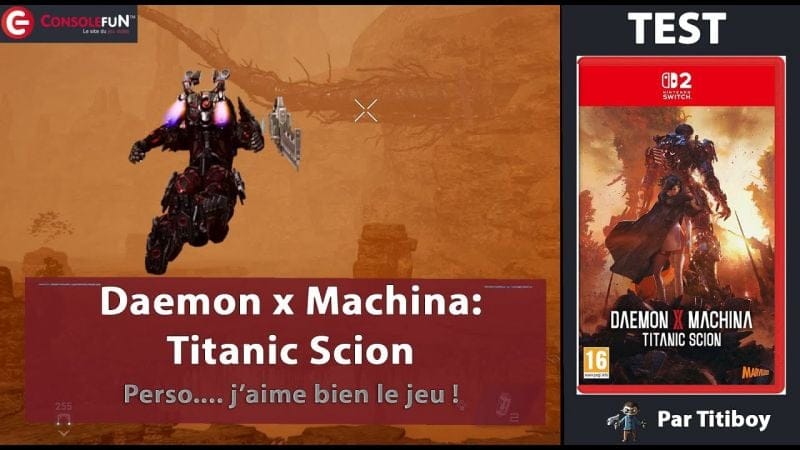 🤖 [TEST / PREVIEW] Daemon X Machina: Titanic Scion – Switch 2, PS5, Xbox & PC ! 🚀🎮