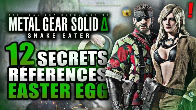 Metal Gear Solid Delta : Tous Les SECRETS incroyables CACHÉS dans le jeu (Easter Egg, Référence)