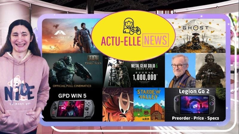 Actu Elle News 7 septembre 2025(Metal Gear Delta, Silksong, Yotei, CoD et plus)