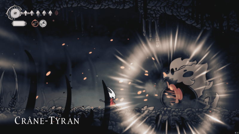 Crâne Tyrant Silksong : où trouver le boss et comment le vaincre pour exaucer le souhait Châtiment du Tyran ?