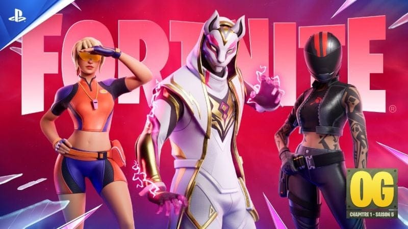 Fortnite OG - Chapitre 1 Saison 5 - Le choc des mondes recommence | PS5, PS4