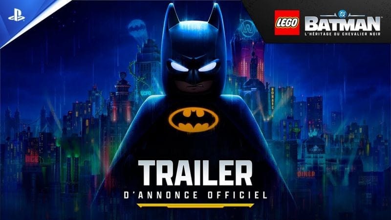 LEGO Batman : L'Héritage du Chevalier Noir - Trailer d'annonce - VF | PS5