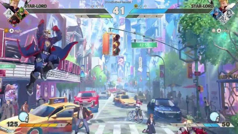 Du gameplay maison de la bêta de Marvel Tokon Fighting Souls