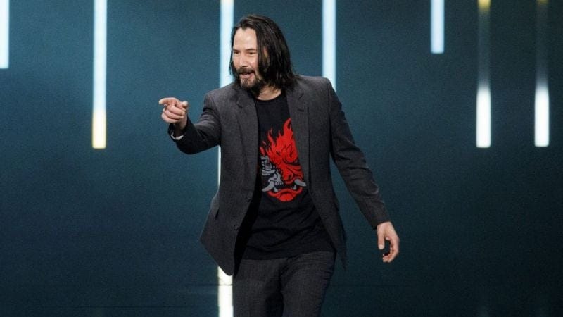 Keanu Reeves, déclare qu'il veut "absolument" jouer dans Cyberpunk 2