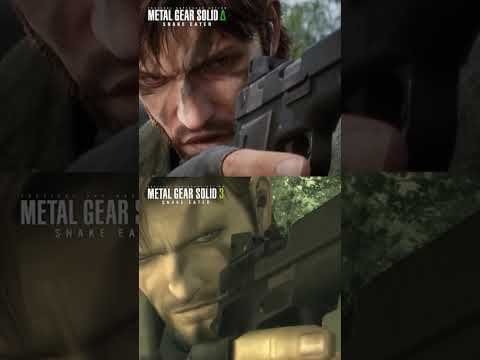 Metal Gear Solid 3: Snake Eater vs Metal Gear Solid Delta: Snake Eater 👉👈 #mgs #metalgearsolid