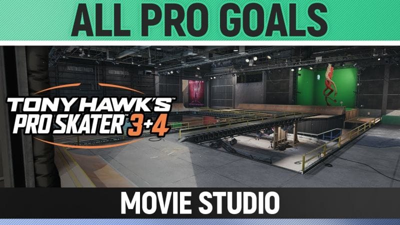Tony Hawk's Pro Skater 3+4 - Movie Studio - Platinum Score (Collect 3 Movie Reels!)