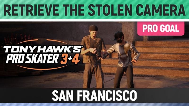 Tony Hawk's Pro Skater 3+4 - San Francisco Pro Goal - Retrieve the Stolen Camera