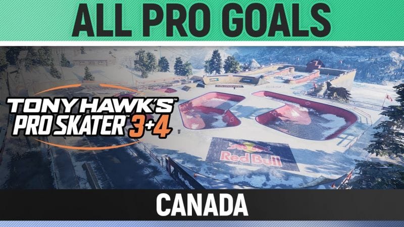 Tony Hawk's Pro Skater 3+4 - Canada - All Pro Goals