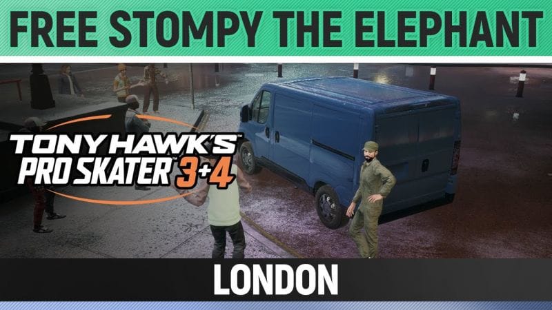 Tony Hawk's Pro Skater 3+4 - London - Free Stompy the Elephant