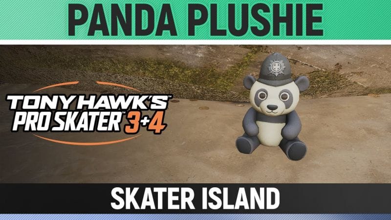 Tony Hawk's Pro Skater 3+4 - Skater Island - Panda Plushie Location