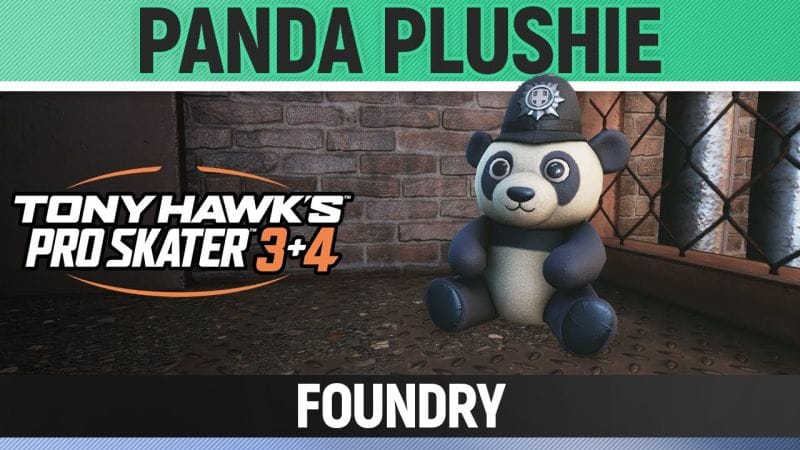 Tony Hawk's Pro Skater 3+4 - Foundry - Panda Plushie Location