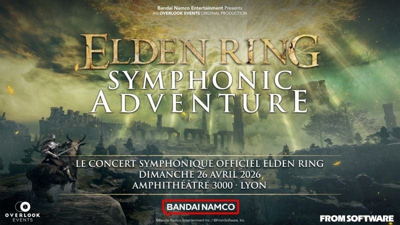 Elden Ring Symphonic Adventure - Le concert immersif arrive à Lyon en avril 2026