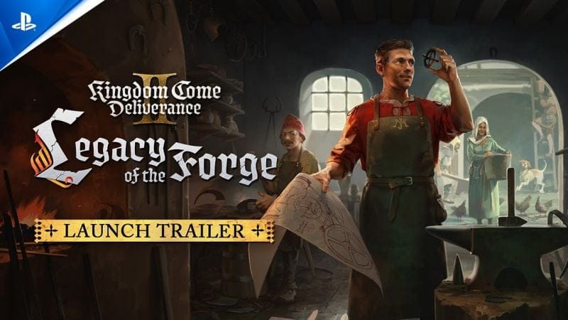 Kingdom Come: Deliverance II - Legacy of the Forge DLC Launch Trailer | PS5 Games