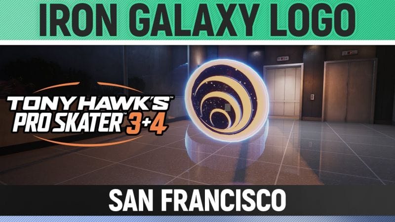 Tony Hawk's Pro Skater 3+4 - San Francisco - Iron Galaxy Logo Location