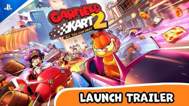 Garfield Kart 2 - All You Can Drift - Launch Trailer | PS5 Games