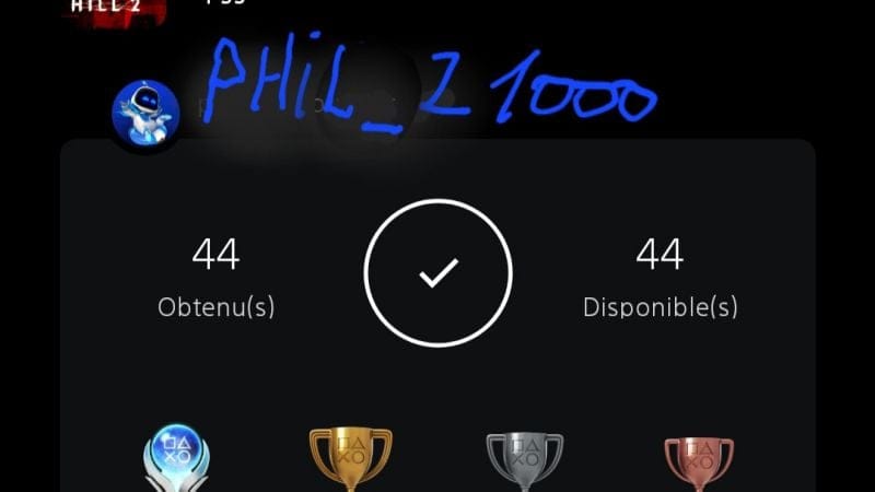 Enfin le platine!