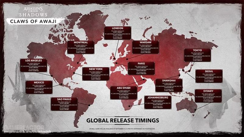 Le DLC Les griffes d'Awaji d'Assassin's Creed Shadows arrive ce mois-ci, et voici comment vous pouvez accéder au contenu.