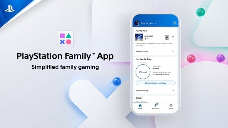 PlayStation Family App - Simplified family gaming
