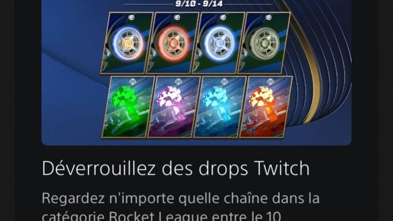 Rocket League Drops